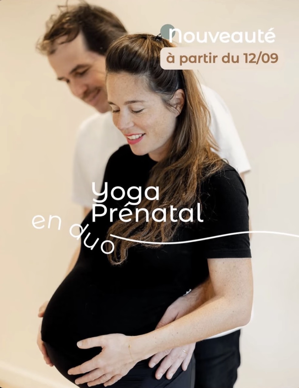 Yoga prénatal en duo à Biarritz : préparer l’accouchement à deux